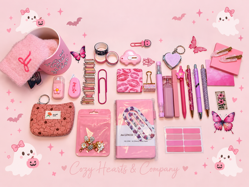Too Cute to Ghost — Pink Halloween Gift Set 👻💕